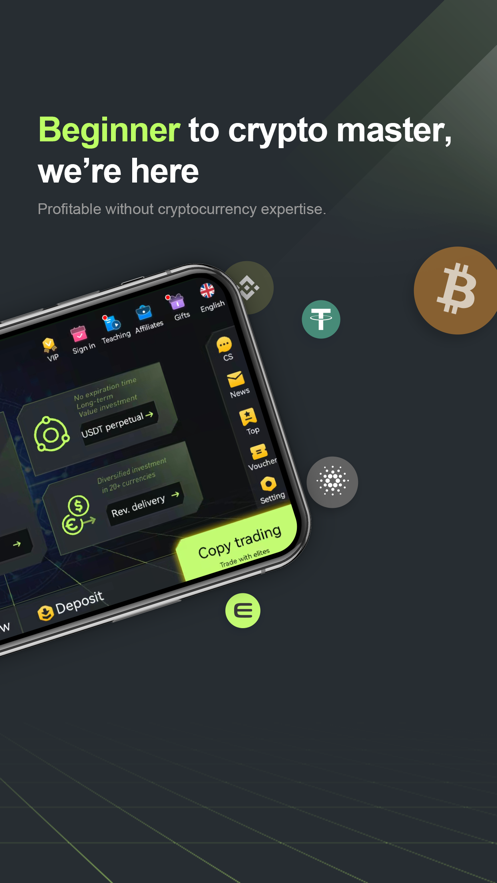 Ampleforth crypto wallet app download  1.0.0 screenshot 1