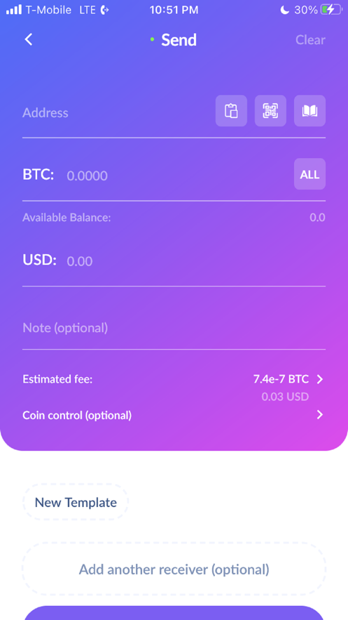 Cake Wallet app Download for Android  1.1.9 screenshot 1