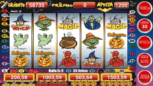 Halloween Slots 30 Linhas mod apk unlimited money  4.03 screenshot 3