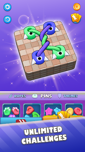Tangle Master 3D Untie Rope mod apk unlimited money no ads  1.2.2 screenshot 1