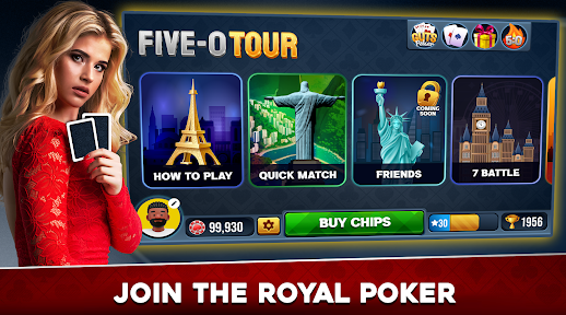 Five O Royal Poker Tour Apk Download for Android  1.1.3 screenshot 2
