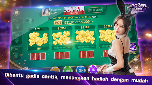 Poker Time Pulsa Texas Holdem Apk Download Latest Version  2.5 screenshot 1