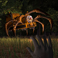 Spider scary Train Multiplayer