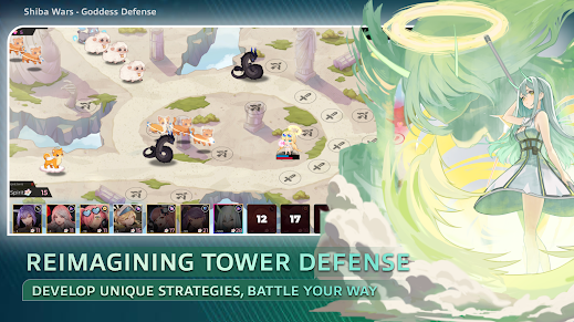 Shiba Wars Tower Defense TD Mod Apk Unlimited Money  v1.5.1 screenshot 3