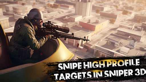 Sniper 3D Gun Shooting Games mod apk unlimited money and diamonds  1.0.4 screenshot 1