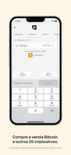 Bitybank Bitcoin e Crypto App Download for AndroidͼƬ1