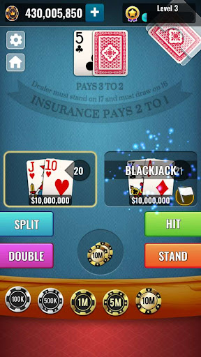 Blackjack 21 Pro Blackjackist Mod Apk Unlimited Money  1.4 screenshot 2