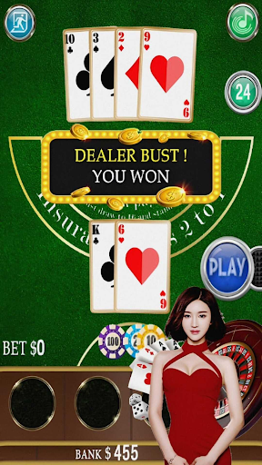 Blackjack 21 Card Game 2023 Apk Download for Android  1.0.0 screenshot 2