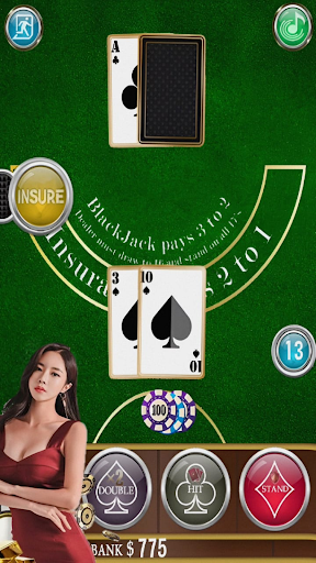 Blackjack 21 Card Game 2023 Apk Download for Android  1.0.0 screenshot 3