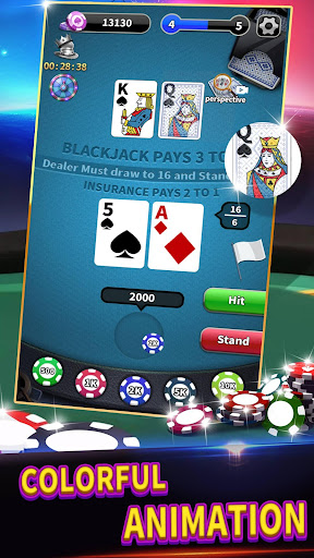 BlackJack 21 lite offline game Mod Apk Download  1.2.2 screenshot 3