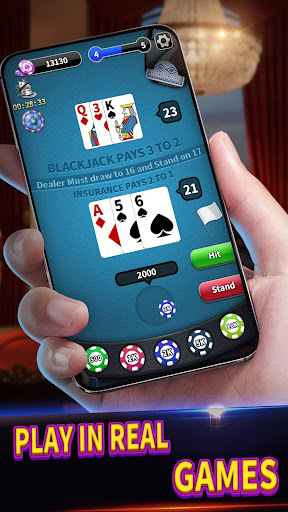 BlackJack 21 lite offline game Mod Apk Download  1.2.2 screenshot 4