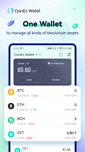 CoinEx Wallet app download latest version  v4.0.1 screenshot 4