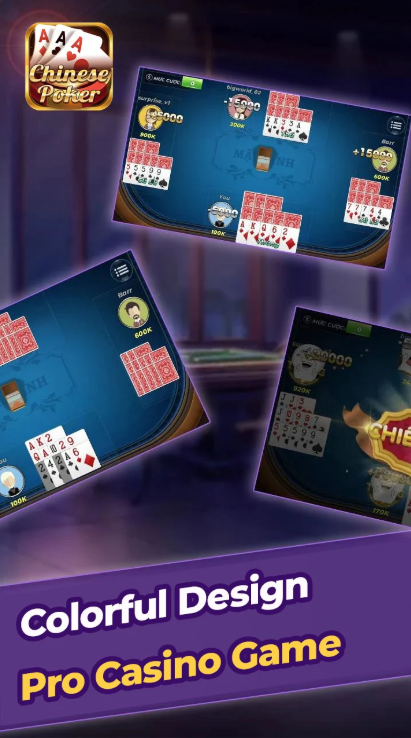 Chinese Poker Mau Binh Mod Apk Download  1.33 screenshot 1