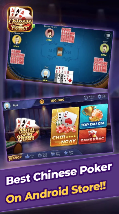 Chinese Poker Mau Binh Mod Apk Download  1.33 screenshot 4