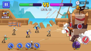 Stickman Land War Live Battle Mod Apk DownloadͼƬ1