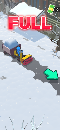 Snow shovelers simulation Mod Apk Unlimited Money  1.0.10 screenshot 3