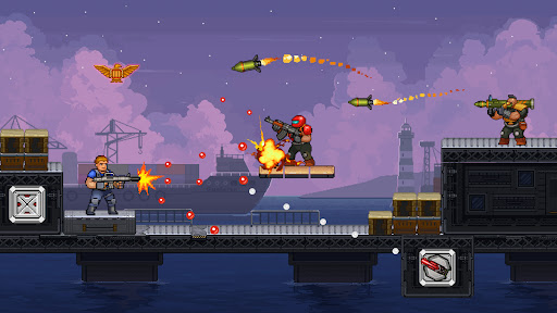 Gun Force Side scrolling Game mod apk download  1.93 screenshot 4