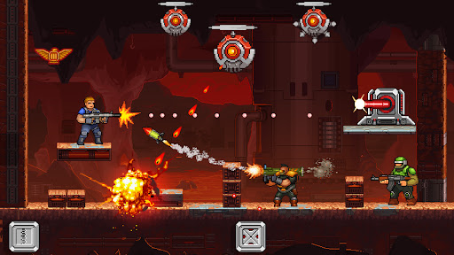Gun Force Side scrolling Game mod apk download  1.93 screenshot 5