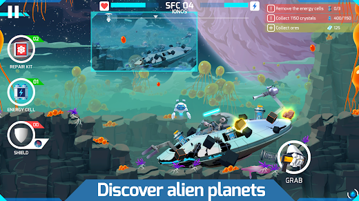 Mike the Planet Miner Mod Apk Unlimited Money  1.0.35.07047 screenshot 4