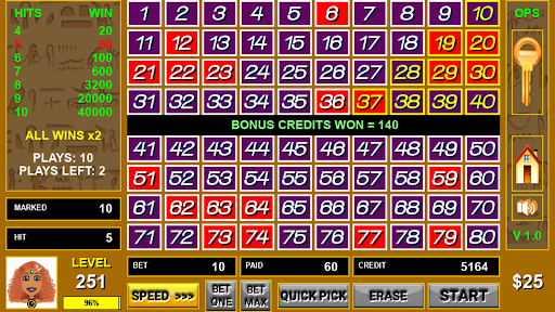 Cleopatra Keno Extravaganza mod apk download  3.1.0 screenshot 3