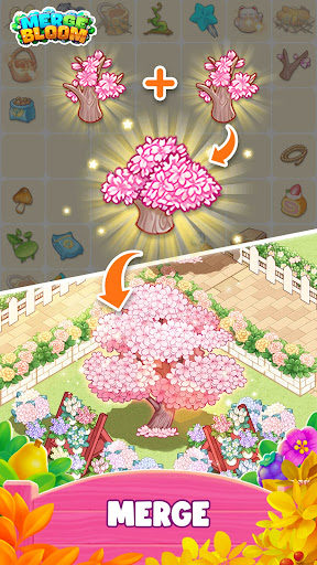 Merge Bloom Flower Town mod apk unlimited moneyͼƬ1