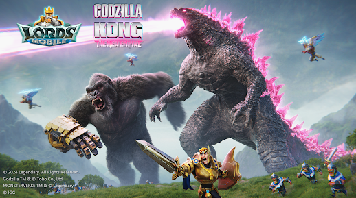 Lords Mobile Godzilla Kong War Mod Apk Unlimited Everything  v2.124 screenshot 4
