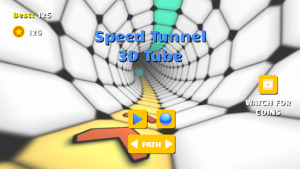 Speed Tunnel 3D Tube Mod Apk Unlimited MoneyͼƬ1