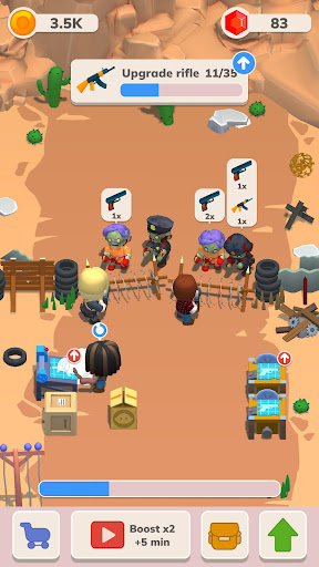 Walkers Survival Idle Mod Apk Unlimited Money and Gems  0.1.27 screenshot 4