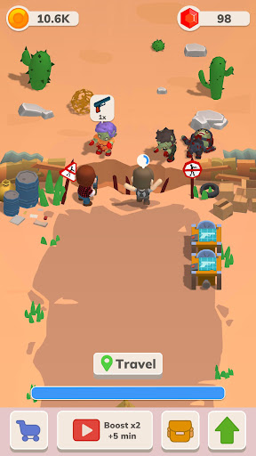 Walkers Survival Idle Mod Apk Unlimited Money and Gems  0.1.27 screenshot 2