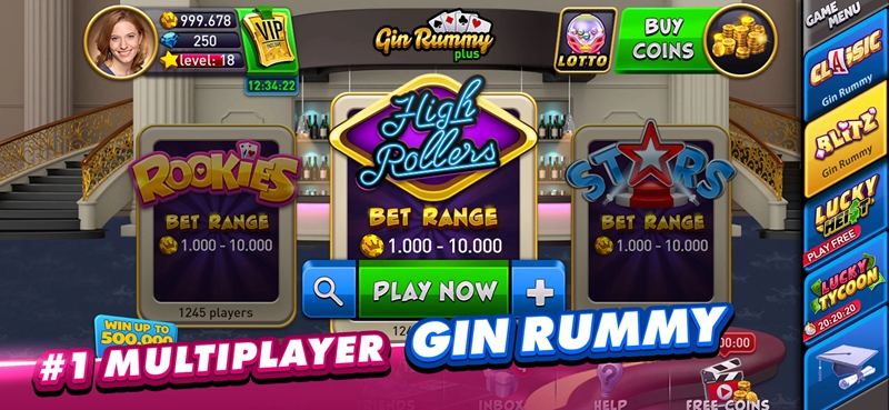 Gin Rummy Plus mod apk online free Download  9.7.49 screenshot 2