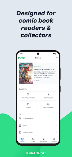 VeVe Comics Reader Mod Apk Premium Unlocked  v1.0.0 screenshot 2