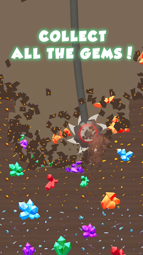 Drill and Collect Idle Miner mod apk unlimited money and gems no ads  1.12.10 screenshot 1