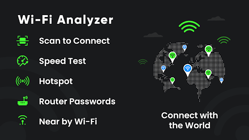 WiFi Analyzer WiFi Speed Test mod apk premium unlocked  1.5.0 screenshot 1