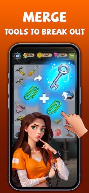 Merge Prison mod apk 1.146.854 unlimited money and gemsͼƬ2