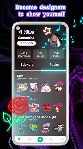 StickTok animation sticker mod apk downloadͼƬ1