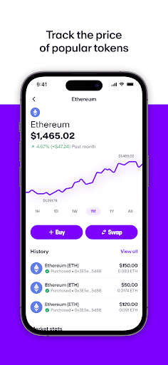 MoonPay Buy Bitcoin Ethereum app download for android  1.14.21 screenshot 2