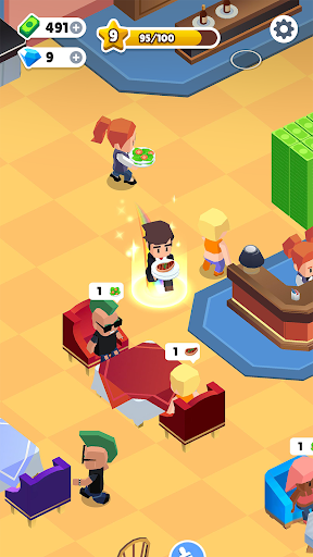 Dream Restaurant Tycoon Game Mod Apk Unlimited Money and Gems  1.3.0 screenshot 1