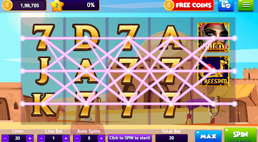 Desert Wild Vegas Casino Slot Apk Download for Android  1.1 screenshot 3