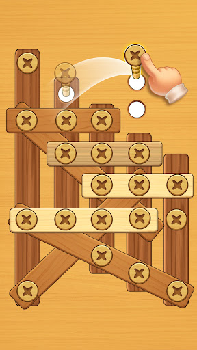Screw Puzzle Wood Nut & Bolt mod apk all levels unlocked no ads  1.60 screenshot 2