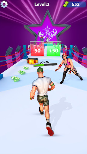 Wrestling Run Muscles Battle mod apk unlimited money no ads  1.0.4 screenshot 2