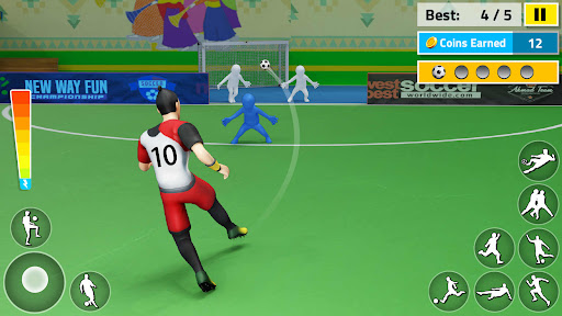 Indoor Futsal Football Games mod apk unlimited money  189 screenshot 3