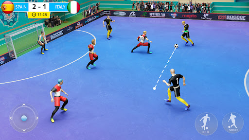 Indoor Futsal Football Games mod apk unlimited money  189 screenshot 4