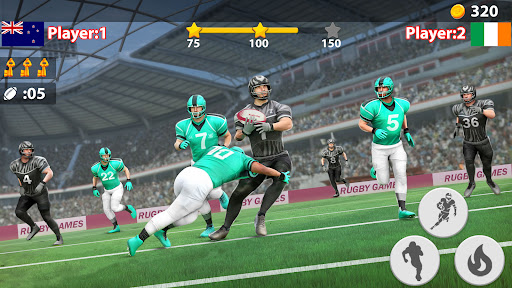 Rugby Game Flick Quarterback mod apk unlimited money  1.1.0 screenshot 1