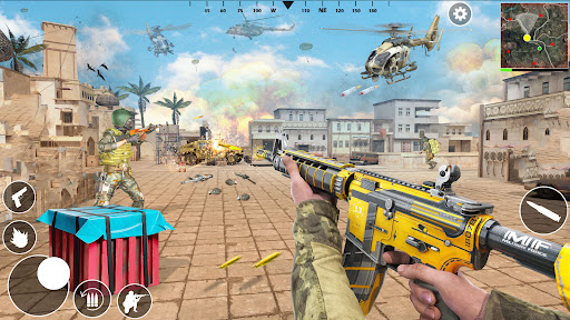 War Zone Gun Shooting Games mod apk unlimited money  1.6.4 screenshot 1