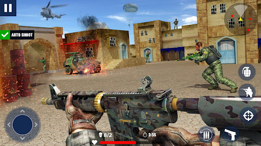 War Zone Gun Shooting Games mod apk unlimited money  1.6.4 screenshot 2