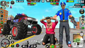 Police Monster Truck Car Games mod apk no adsͼƬ1