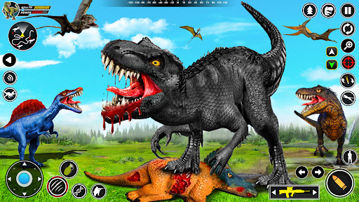 Wild Dino Hunting Hunter Game mod apk unlocked everything  1.0.25 screenshot 1