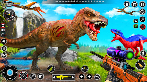 Wild Dino Hunting Hunter Game mod apk unlocked everything  1.0.25 screenshot 2