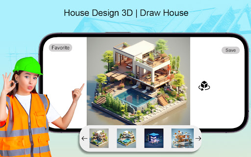 House Design 3D Draw House mod apk download  0.6 screenshot 3