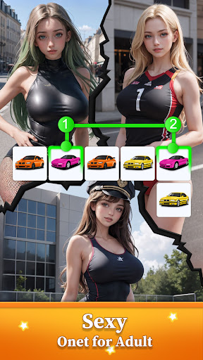 Sexy Onet Adult Match Game mod apk unlimited money  1.0.5 screenshot 2